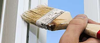 schilderen houten vouwdeur